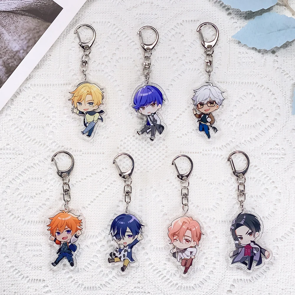 1/7Pcs5 Anime Game Obey Me! Car Keychain Acrylic Keyrings Bag Charms Cute Backpack Pendant Funny Prop Decoration Friends Gifts
1/7Pcs5 Anime Game Obey Me! Car Keychain Acrylic Keyrings Bag Charms Cute Backpack Pendant Funny Prop Decoration Friends Gifts