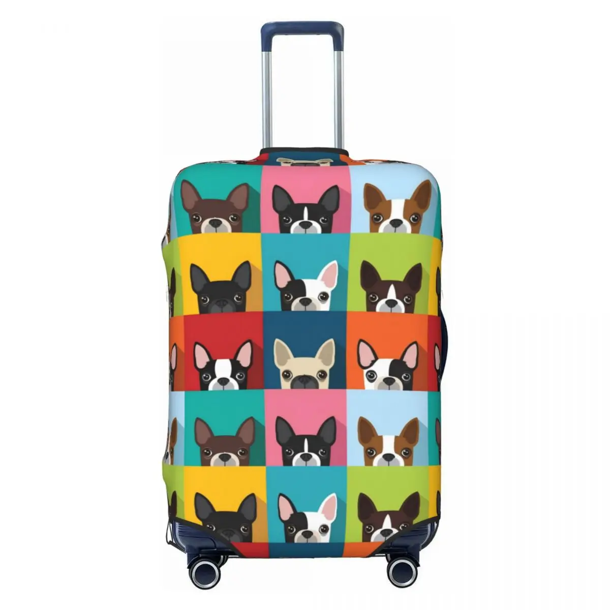 Custom Pop Art Style French Bulldog Faces Luggage Cover Fashion Frenchie Dog Lover Suitcase Protector Covers Suit For 18-32 inch
Custom Pop Art Style French Bulldog Faces Luggage Cover Fashion Frenchie Dog Lover Suitcase Protector Covers Suit For 18-32 inch