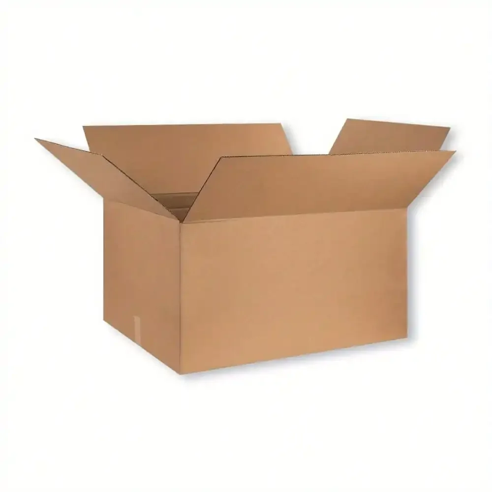 18 1/2 x 18 1/2 x 9" - Corrugated Boxes - ECT-32, 20/Bundle
18 1/2 x 18 1/2 x 9" - Corrugated Boxes - ECT-32, 20/Bundle