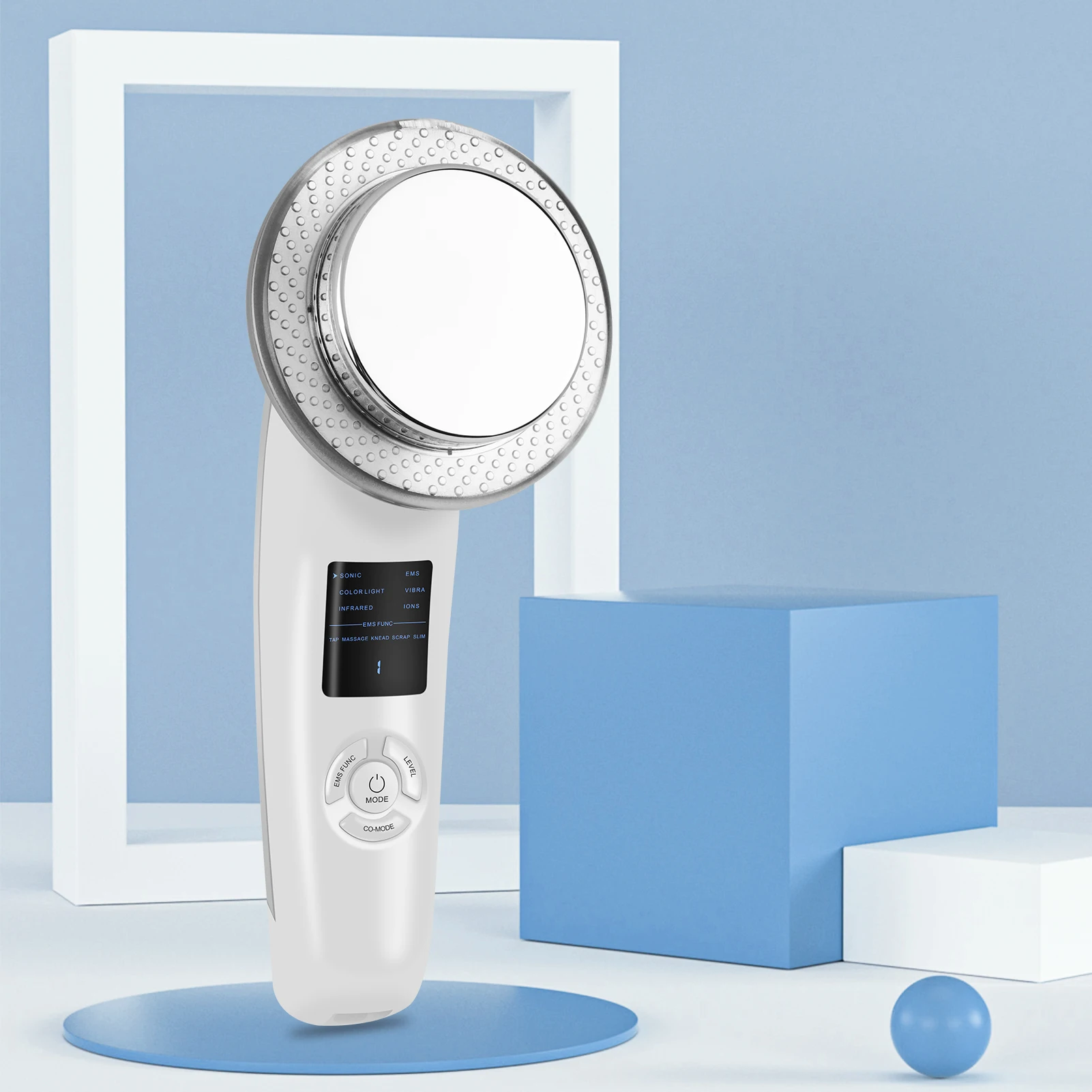 6 in1 EMS Ultrasound Cavitation Galvanic Ultrasound Body Massager Face Lifting Machine Infrared Therapy Facial Skin Care Tools
6 in1 EMS Ultrasound Cavitation Galvanic Ultrasound Body Massager Face Lifting Machine Infrared Therapy Facial Skin Care Tools