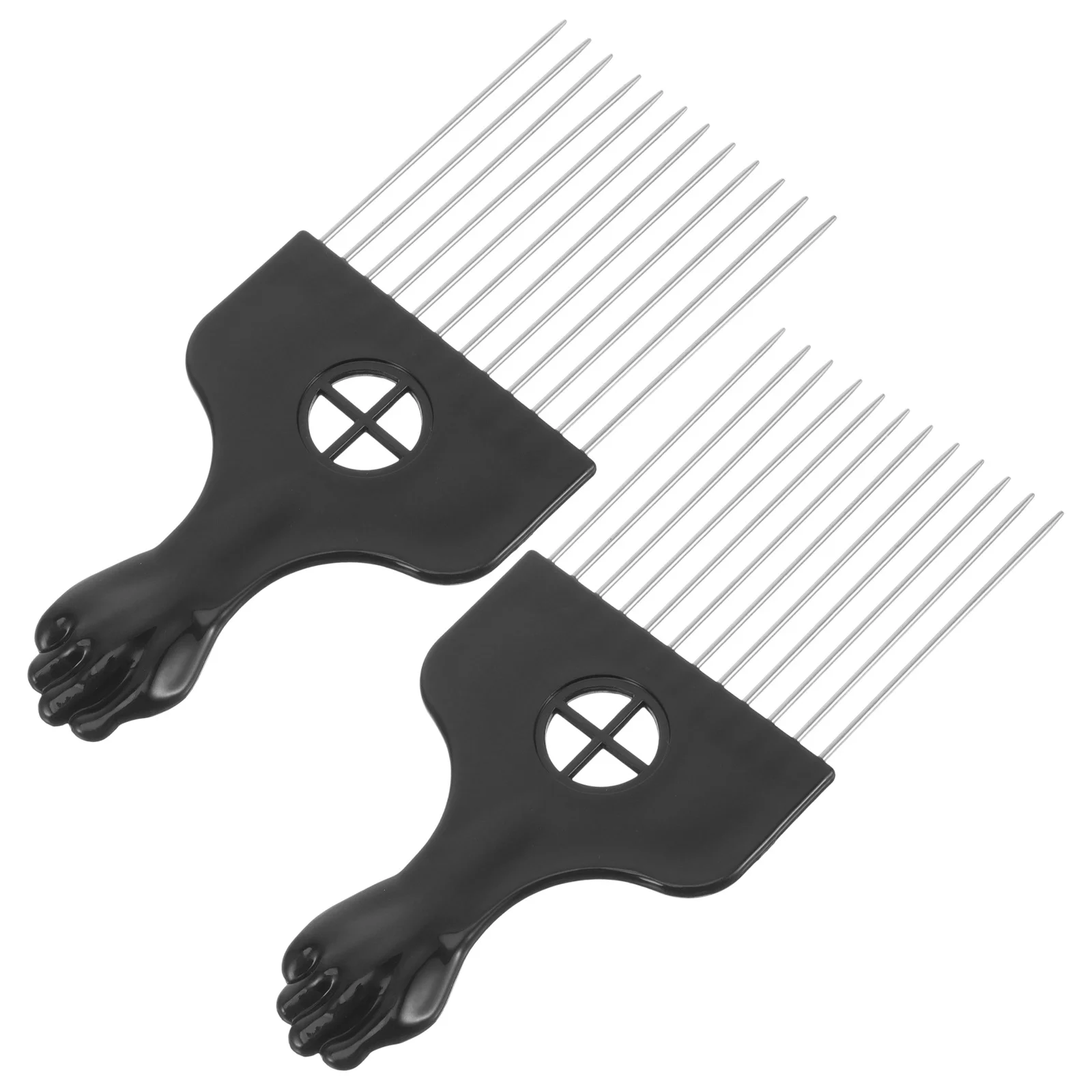 2 шт., стальная булавка, расческа для волос, афро-выбор для вьющихся густых длинных волос, укладка, лифтинг, пробор, салон, домашнее использование, удобный массаж кожи головы
2 шт., стальная булавка, расческа для волос, афро-выбор для вьющихся густых длинных волос, укладка, лифтинг, пробор, салон, домашнее использование, удобный массаж кожи головы