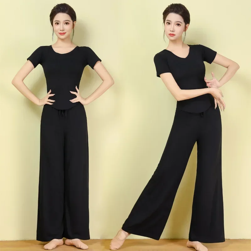 Одежда для танцевальных тренировок Женский костюм Новая одежда для взрослых Тонкая тренировка тела Классический танец
Одежда для танцевальных тренировок Женский костюм Новая одежда для взрослых Тонкая тренировка тела Классический танец