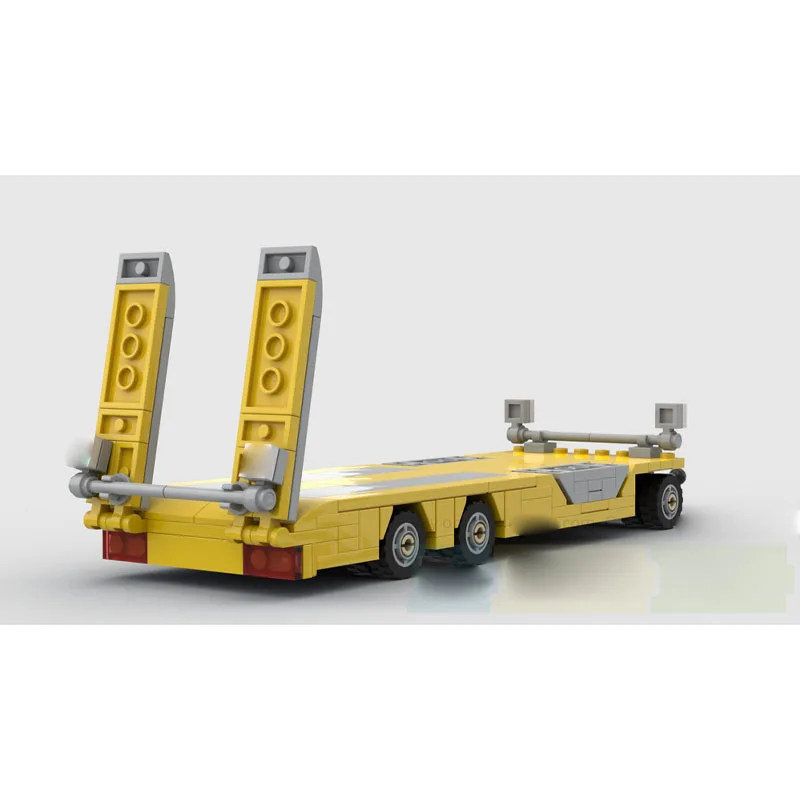MOC-255577 New Classic Small Three-Axle Low-Load Trailer Building Block Model 210 Parts Boys Children's Birthday Toy Gift
MOC-255577 New Classic Small Three-Axle Low-Load Trailer Building Block Model 210 Parts Boys Children's Birthday Toy Gift