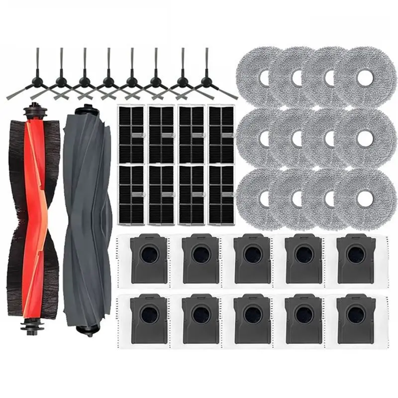 High Quality Parts For Dreame L40 Ultra AE Vacuum Cleaner L10S Ultra Gen2 Mops, Filters, Dust Bags, And Side Brush
High Quality Parts For Dreame L40 Ultra AE Vacuum Cleaner L10S Ultra Gen2 Mops, Filters, Dust Bags, And Side Brush