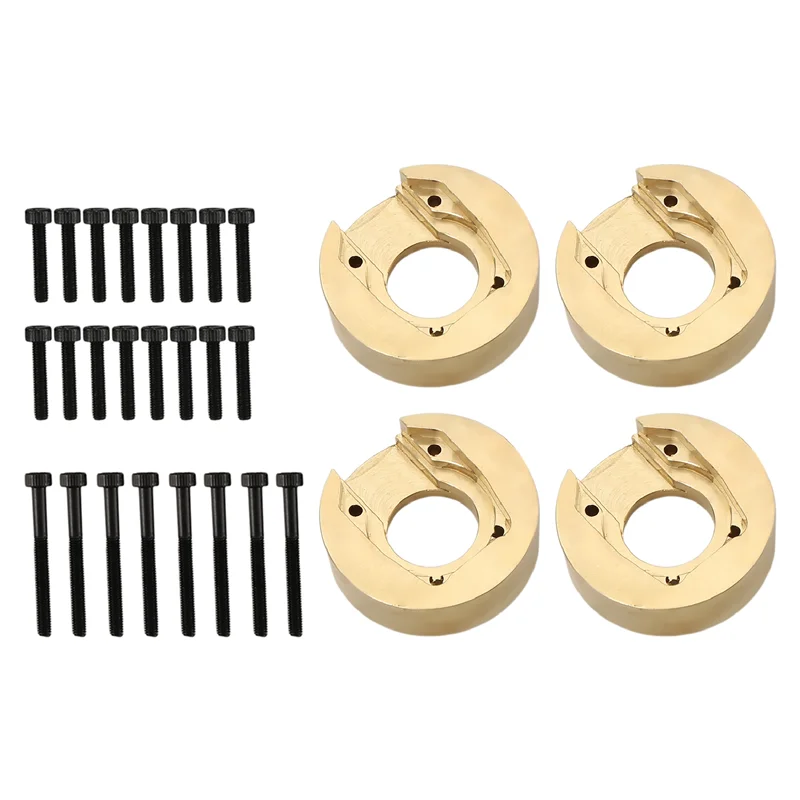 4PCS Brass Counterweight Balance Weight For YK4101PRO YK4102 YK4103 YK4082 Yikong RC Crawler Car Upgrade Parts
4PCS Brass Counterweight Balance Weight For YK4101PRO YK4102 YK4103 YK4082 Yikong RC Crawler Car Upgrade Parts