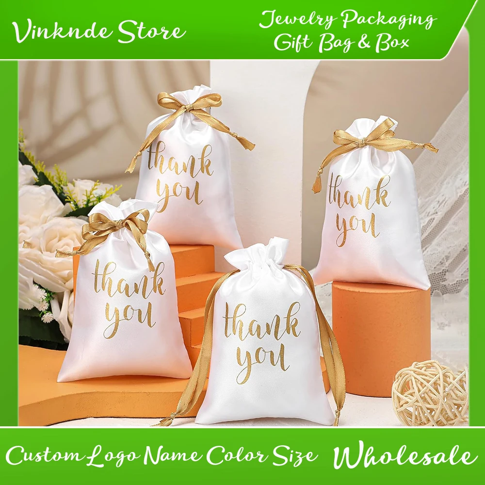 200pcs Satin Bags With Your Own Logo Bulk Personalized Elegant Silk Pouches for Jewelry Packaging Wedding Party Baby Shower Gift
200pcs Satin Bags With Your Own Logo Bulk Personalized Elegant Silk Pouches for Jewelry Packaging Wedding Party Baby Shower Gift
