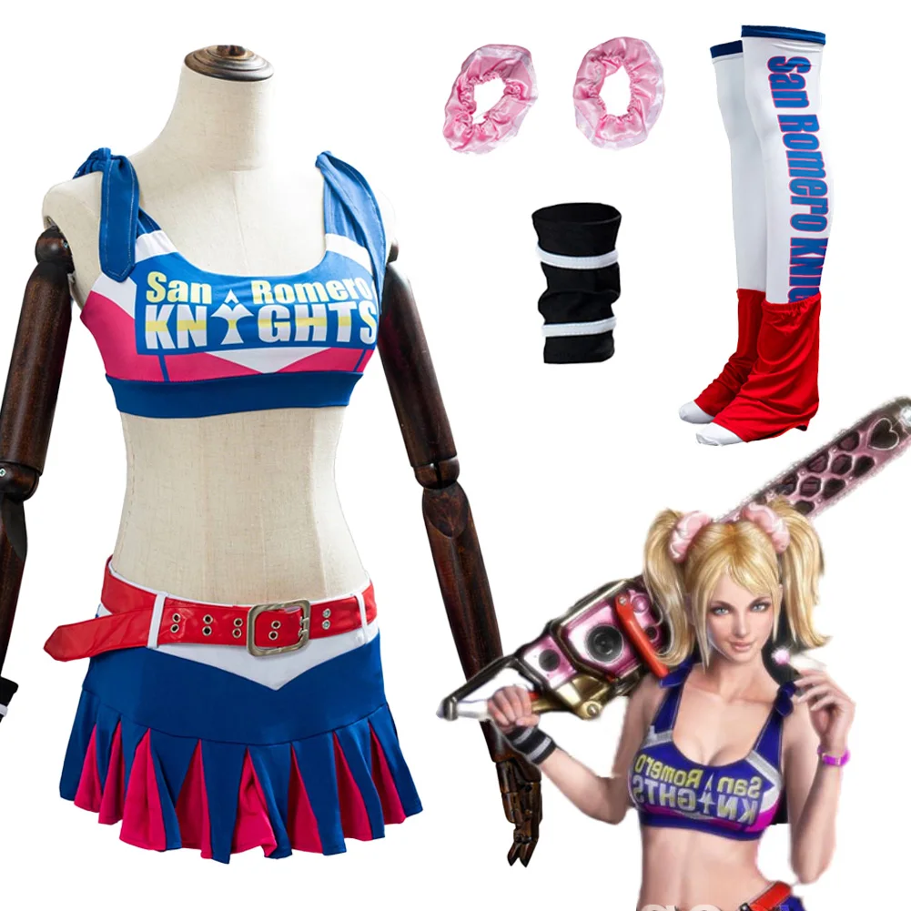 Fantasia Lolipop Of Chainsaw Juliet Starling Cosplay Disfraz Costume Anime Game Women Fantasy Halloween Carnival Party Clothes
Fantasia Lolipop Of Chainsaw Juliet Starling Cosplay Disfraz Costume Anime Game Women Fantasy Halloween Carnival Party Clothes