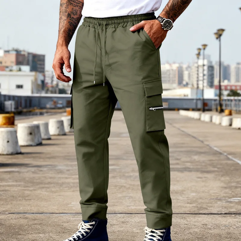2026 New Spring and Autumn Versatile Men's Toe-tied Overalls Multi-pocket Casual Trousers Men's Trousers
2026 New Spring and Autumn Versatile Men's Toe-tied Overalls Multi-pocket Casual Trousers Men's Trousers