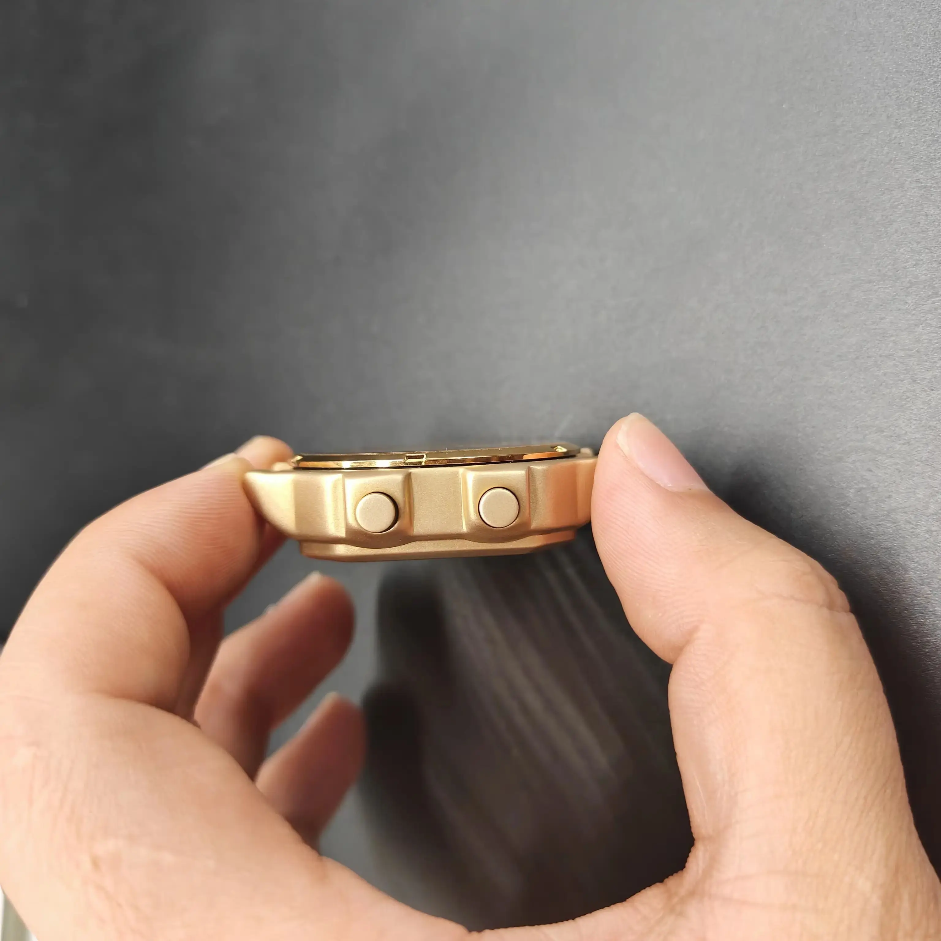 NEW Pure copper shell small square men's electronic watch hipster modification accessories are suitable for AE-1200WH
NEW Pure copper shell small square men's electronic watch hipster modification accessories are suitable for AE-1200WH