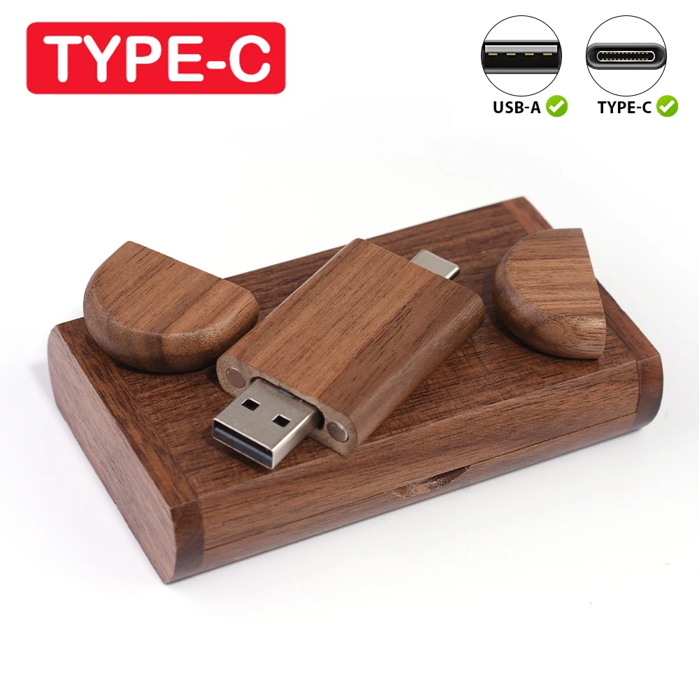 JASTER Wooden TYPE-C USB 2.0 Flash Drives 128GB Pen Drive 64GB with Box 32GB Memory Stick 16GB 8GB 4GB Business Gift USB Stick
JASTER Wooden TYPE-C USB 2.0 Flash Drives 128GB Pen Drive 64GB with Box 32GB Memory Stick 16GB 8GB 4GB Business Gift USB Stick