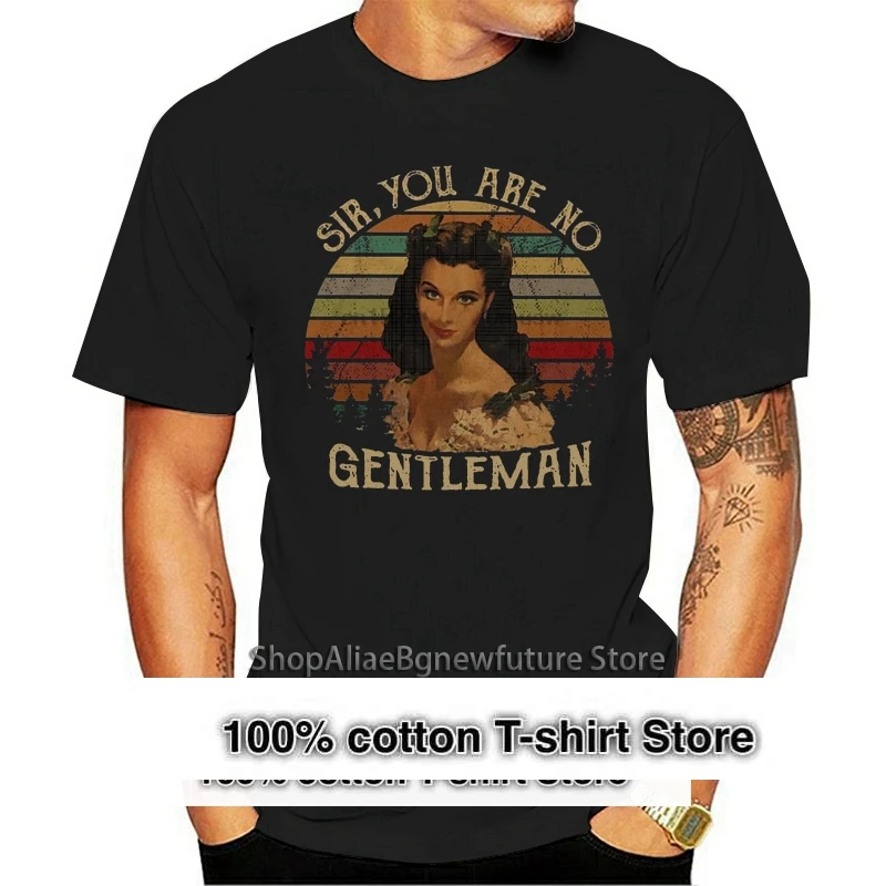 Brand Scarlett Ohara Sir You Are No Gentleman Vintage T-Shirt Men Short Sleeve T-Shirt
Brand Scarlett Ohara Sir You Are No Gentleman Vintage T-Shirt Men Short Sleeve T-Shirt