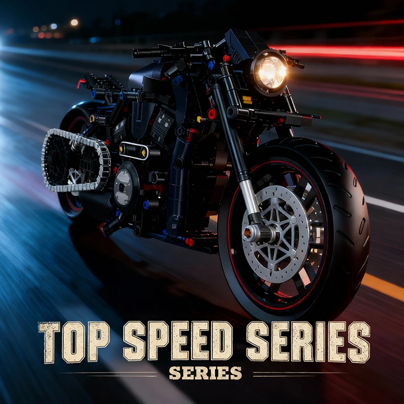 Конструктор 1:8 «Тёмный гоночный мотоцикл»: классическая ретро-модель мотоцикла, подарки на праздники для мальчиков и детей, 500+ деталей
Конструктор 1:8 «Тёмный гоночный мотоцикл»: классическая ретро-модель мотоцикла, подарки на праздники для мальчиков и детей, 500+ деталей