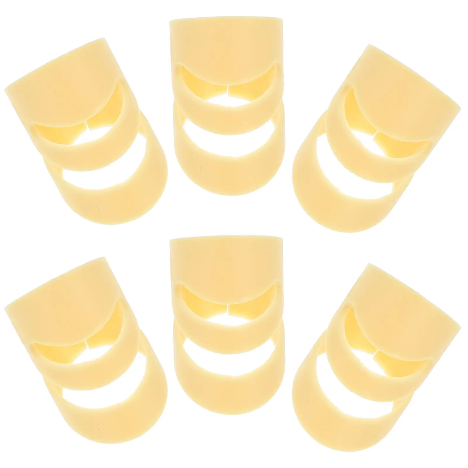 2 Sets Guitar Finger Protector Large Ring Cover Guards for Music Fingertip Plastic Thumbpicks Ukulele Bass Accessories Stable
2 Sets Guitar Finger Protector Large Ring Cover Guards for Music Fingertip Plastic Thumbpicks Ukulele Bass Accessories Stable