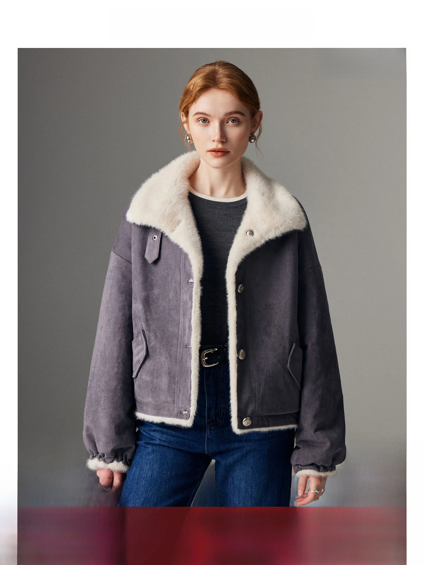 Double-Sided Wear Suede ort Jaet Women's 2025 Winter New Young Motorcycle Jaet Fake Gold Mink Velvet Fur Coat
Double-Sided Wear Suede ort Jaet Women's 2025 Winter New Young Motorcycle Jaet Fake Gold Mink Velvet Fur Coat