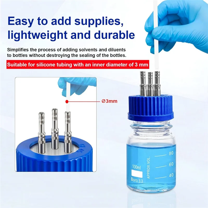 A92P GL45 для лабораторного использования. Защитная крышка для ограждения из нержавеющей стали 304. Малый размер, диаметр 4-6 мм.
A92P GL45 для лабораторного использования. Защитная крышка для ограждения из нержавеющей стали 304. Малый размер, диаметр 4-6 мм.