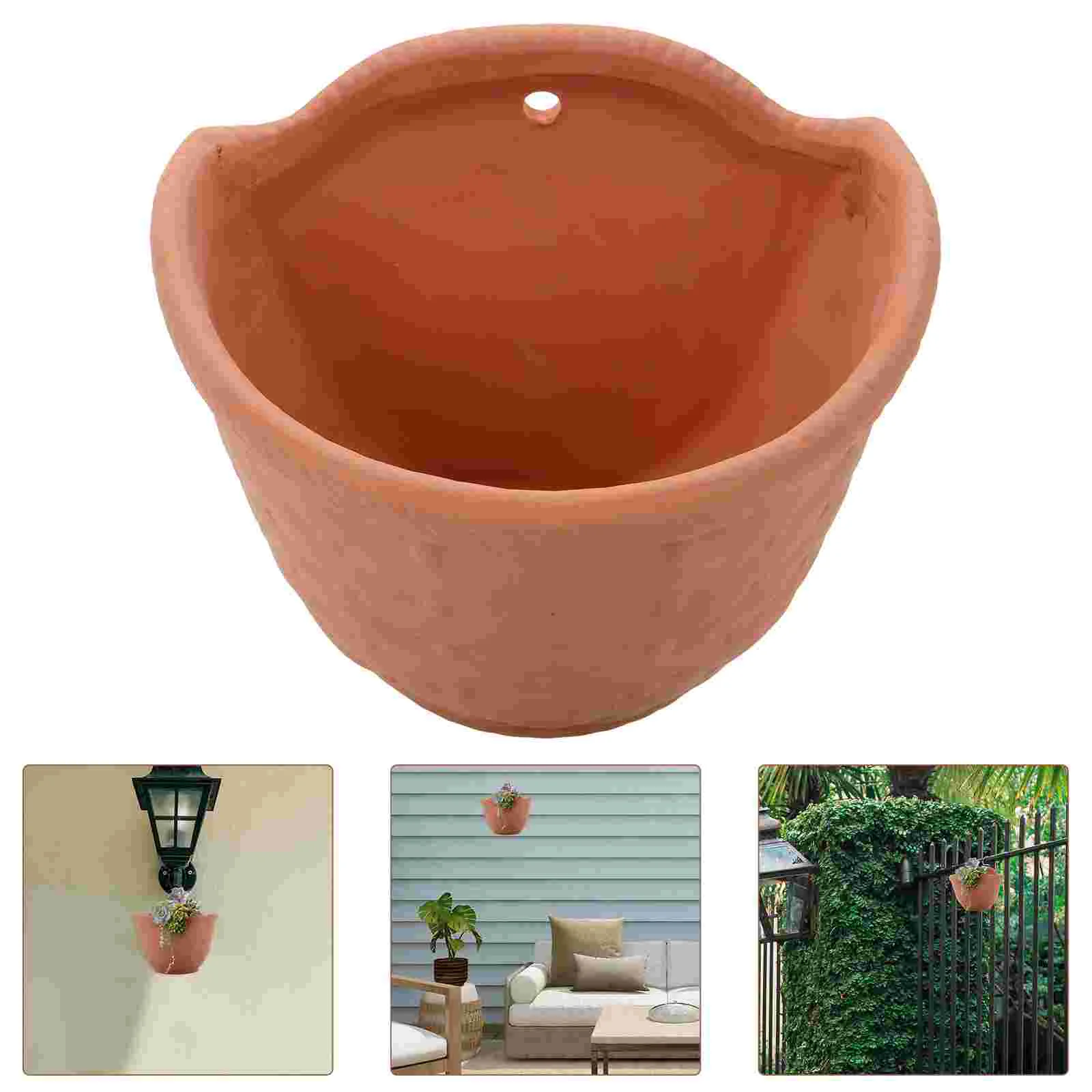 No Punching Wall Mounted Ceramic Plant Pot Outdoor Hanging Planter Clay Planters Pots for Plants Indoor
No Punching Wall Mounted Ceramic Plant Pot Outdoor Hanging Planter Clay Planters Pots for Plants Indoor