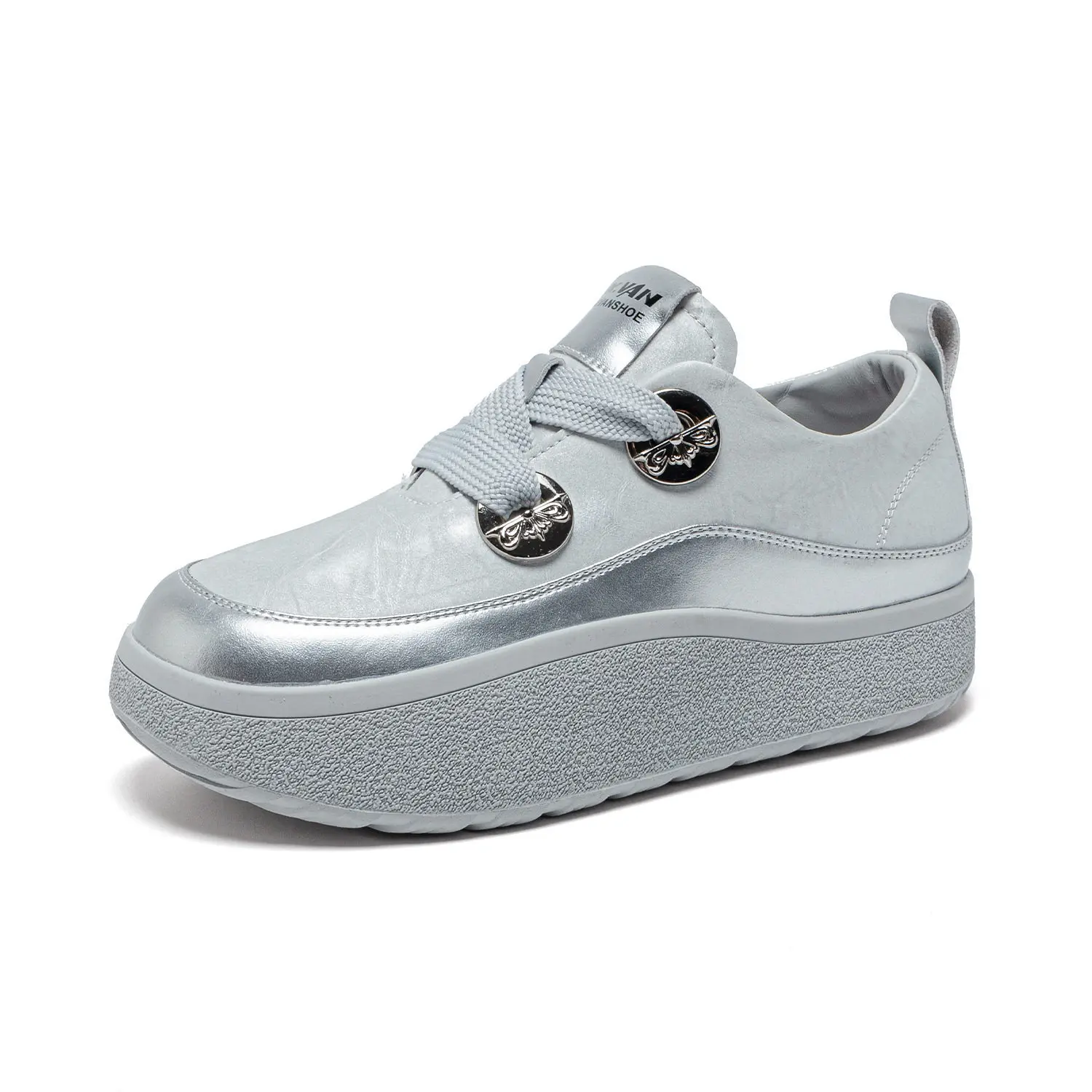 Women Metal Buckle Slip‑On Platform Wedge Sneakers Thick Sole Height Increasing 5cm Non‑Slip Casual Walking Shoes for Petite
Women Metal Buckle Slip‑On Platform Wedge Sneakers Thick Sole Height Increasing 5cm Non‑Slip Casual Walking Shoes for Petite
