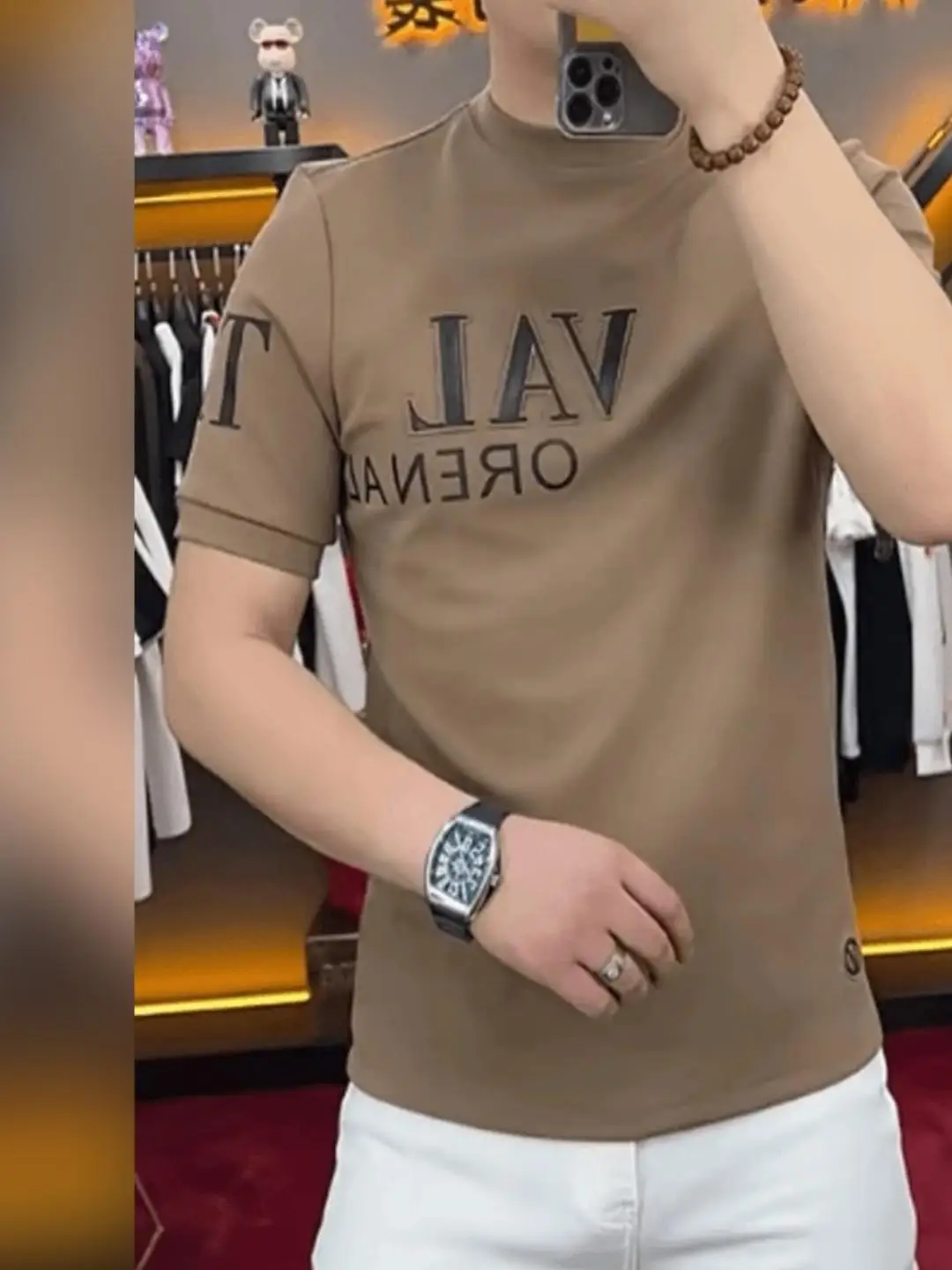 Летняя мужская футболка с круглым вырезом и коротким рукавом, повседневная, однотонная, приталенная, базовая, для отдыха, универсальная, для бизнеса.
Летняя мужская футболка с круглым вырезом и коротким рукавом, повседневная, однотонная, приталенная, базовая, для отдыха, универсальная, для бизнеса.