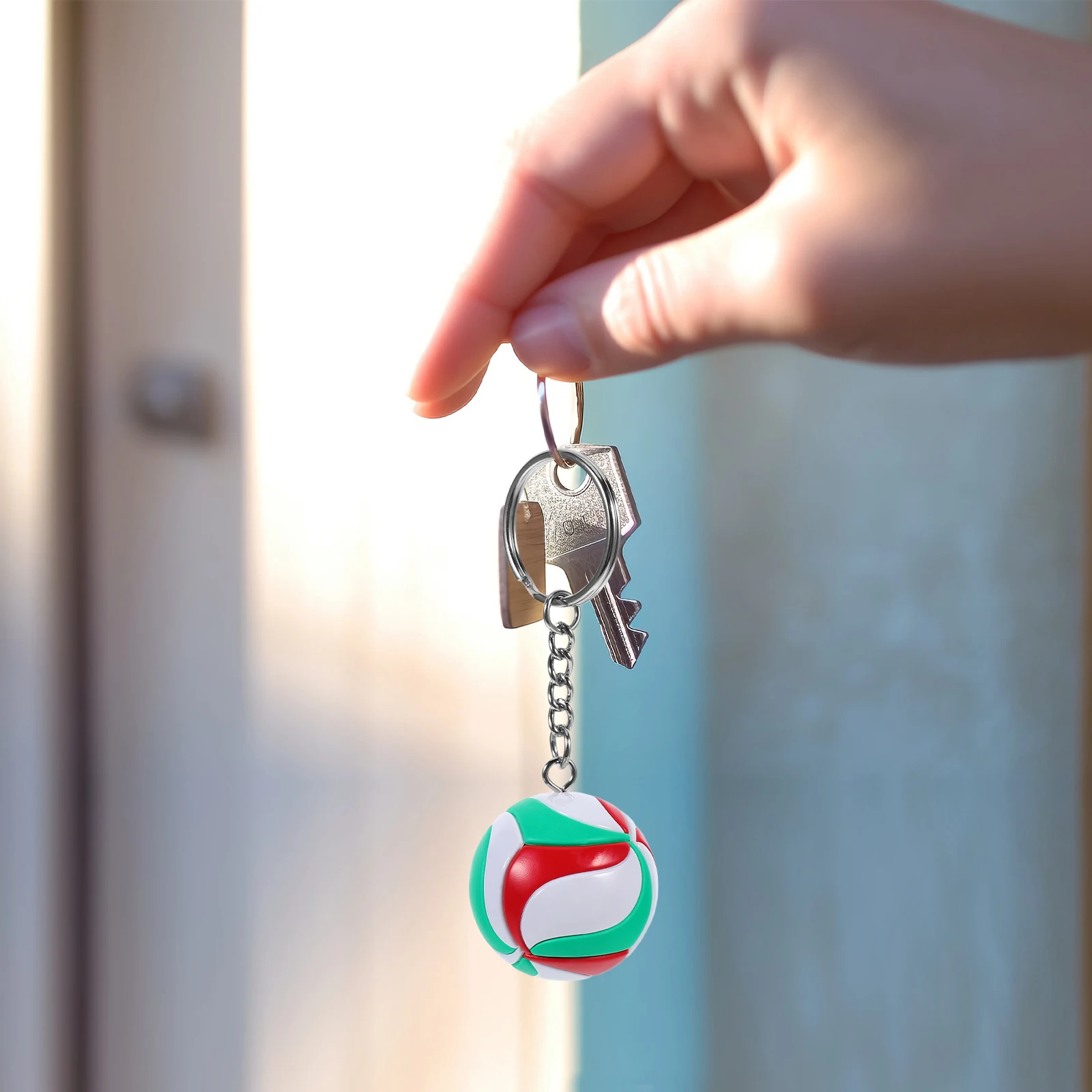 Volleyball Keychain Zinc Alloy Medal Pendant Gift Game Charm Party Favor Decorations for Students Sports Enthusiasts Backpack
Volleyball Keychain Zinc Alloy Medal Pendant Gift Game Charm Party Favor Decorations for Students Sports Enthusiasts Backpack
