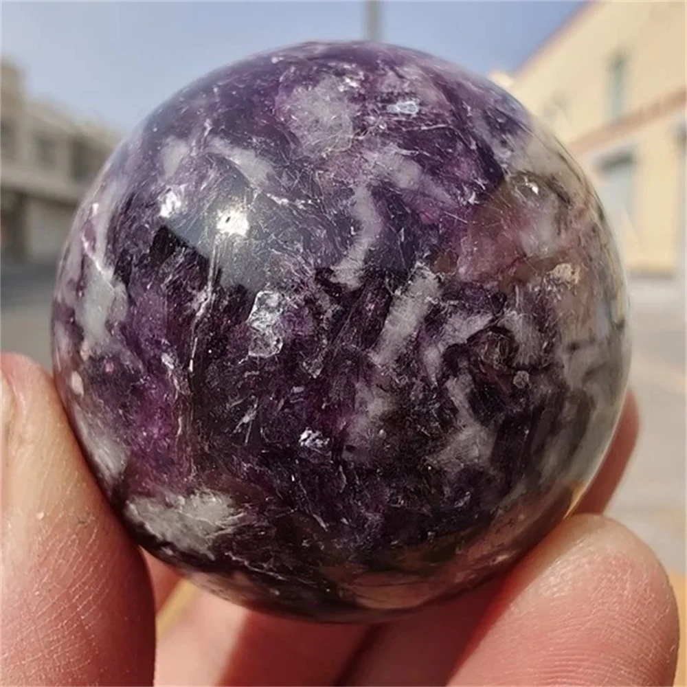 Natural Formed! Purple Mica Stone Ball, Quartz Crystal Purple Ore, Mineral, Reiki, Healing, Demagnetization Ball
Natural Formed! Purple Mica Stone Ball, Quartz Crystal Purple Ore, Mineral, Reiki, Healing, Demagnetization Ball