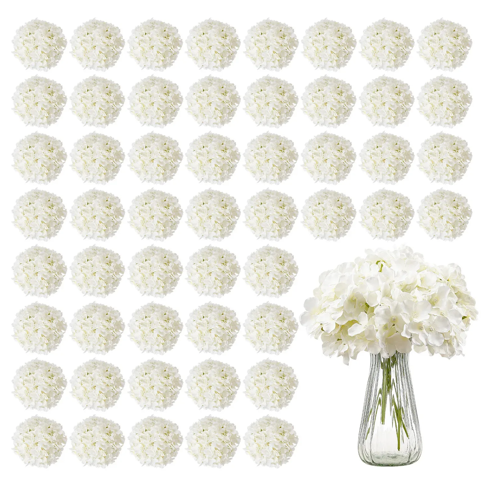 Artificial Flowers Real Looking White Silk Fake Hydrangea Bulk White Faux Bridal
Artificial Flowers Real Looking White Silk Fake Hydrangea Bulk White Faux Bridal