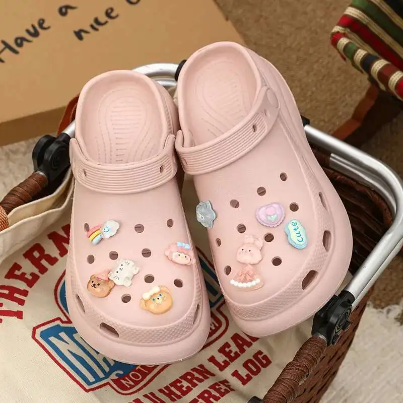 Women Slippers Garden Shoes Women's Summer Soft Bottom DIY Home Sandals Outdoor Non Slip Beach Shoes Cool Slippers
Women Slippers Garden Shoes Women's Summer Soft Bottom DIY Home Sandals Outdoor Non Slip Beach Shoes Cool Slippers