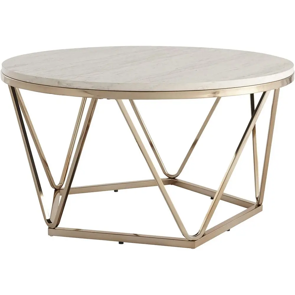 Champagne Stone Round Coffee Table
Champagne Stone Round Coffee Table