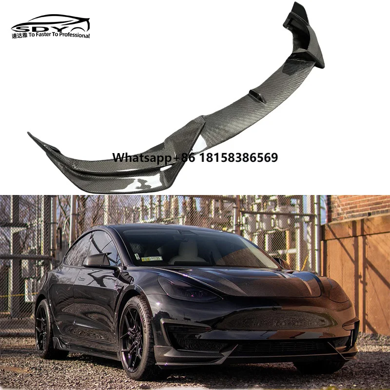 MODEL Y a Style High Quality Carbon Fiber Front Lip Front Bumper Lip Front Splitter for MODEL Y
MODEL Y a Style High Quality Carbon Fiber Front Lip Front Bumper Lip Front Splitter for MODEL Y