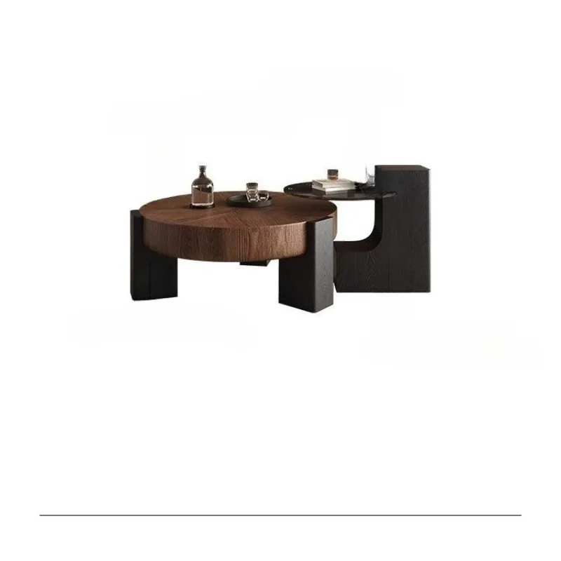 Pacharman round solid wood coffee table medium and ancient style small apartment household tempered glass coffee table
Pacharman round solid wood coffee table medium and ancient style small apartment household tempered glass coffee table