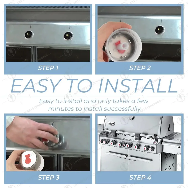 Weber Grill Lighted Knobs 91538 Compatible with Summit 400/600 E-470 S-470 Upgraded Replacement 2-Piece Set Grill Accessories
Weber Grill Lighted Knobs 91538 Compatible with Summit 400/600 E-470 S-470 Upgraded Replacement 2-Piece Set Grill Accessories