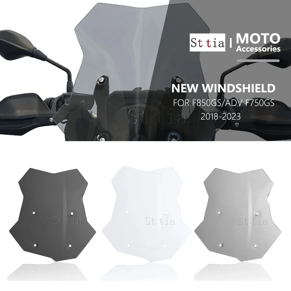 Touring Windshield For BMW F850GS F750GS Motorcycle Windscreen Heighten Wind Deflector Protector Front Cowl F 800 GS F 850 ADV
Touring Windshield For BMW F850GS F750GS Motorcycle Windscreen Heighten Wind Deflector Protector Front Cowl F 800 GS F 850 ADV