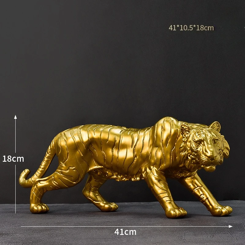 Golden Tiger Model Nordic Style Home Office Desktop Decoration Creative Resin Animal Statue Art Room Aesthetic Ornament
Golden Tiger Model Nordic Style Home Office Desktop Decoration Creative Resin Animal Statue Art Room Aesthetic Ornament