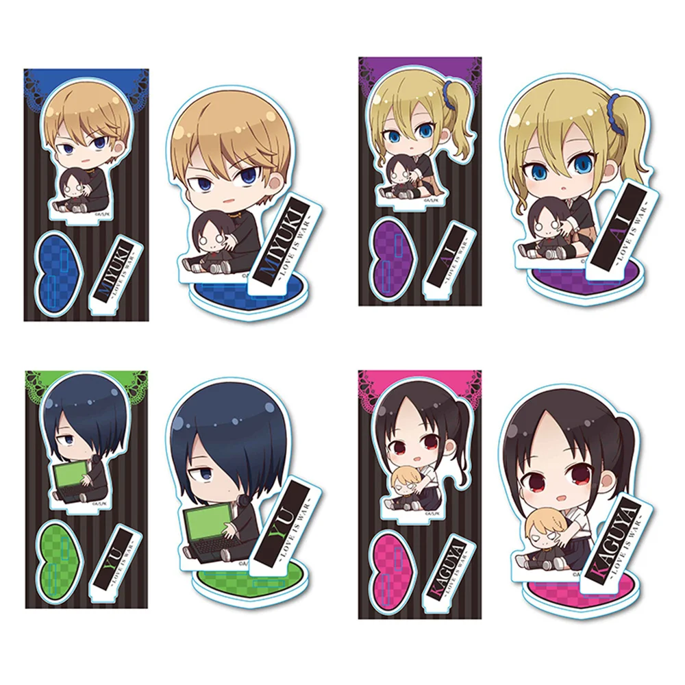 10CM Charm Anime Kaguya-sama: Love Is War Acrylic Stand Model Cosplay Characters Ornament Accessories Goods Collection Gifts
10CM Charm Anime Kaguya-sama: Love Is War Acrylic Stand Model Cosplay Characters Ornament Accessories Goods Collection Gifts