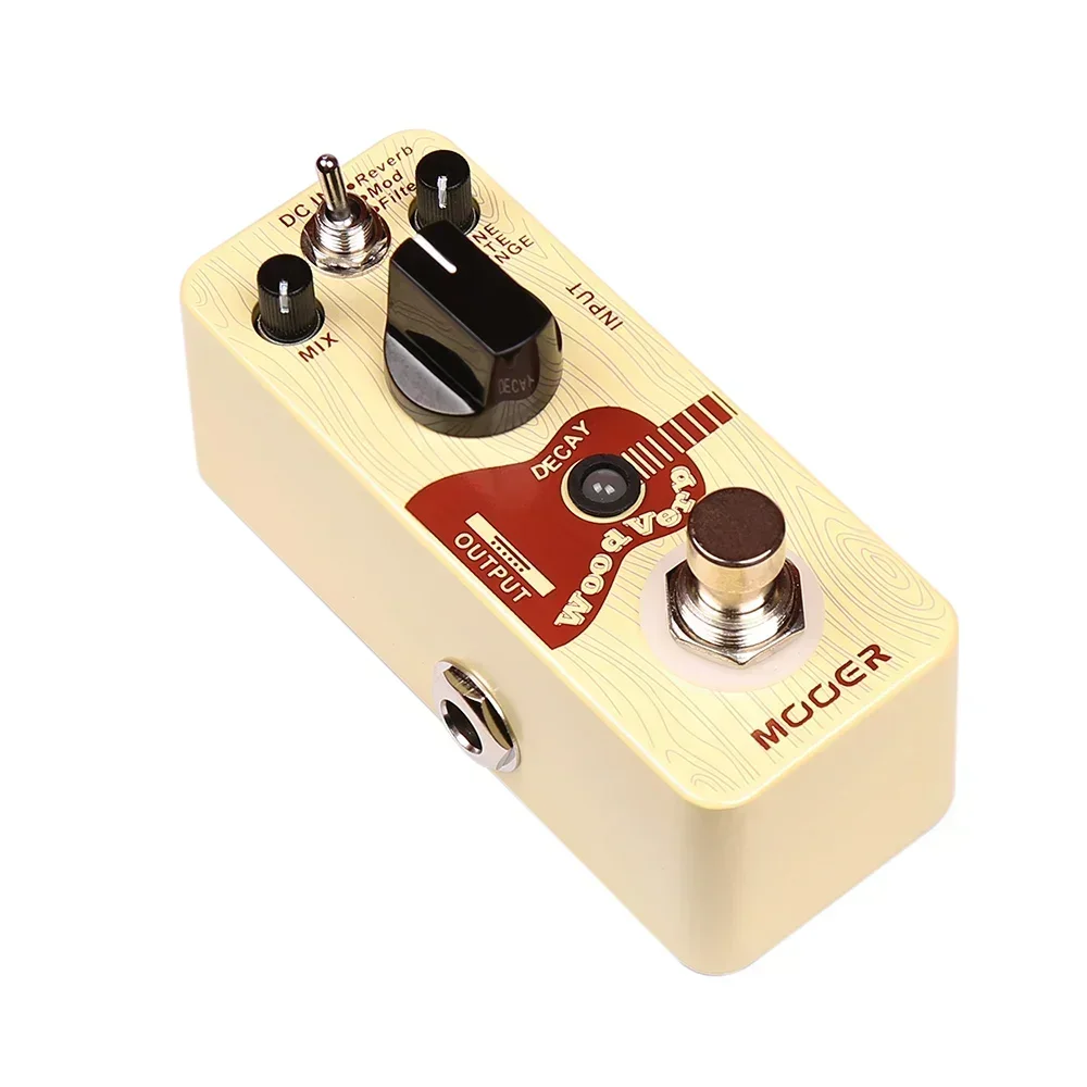 MOOER WoodVerb Acoustic Guitar Effect Pedal True Bypass Digital Reverb 3 Modes (Reverb/Filter/Mod) Effect Pedal Guitarra Parts
MOOER WoodVerb Acoustic Guitar Effect Pedal True Bypass Digital Reverb 3 Modes (Reverb/Filter/Mod) Effect Pedal Guitarra Parts