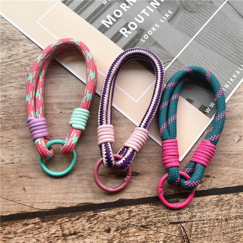 Ремешок для мобильного телефона контрастного цвета, брелки для мобильного телефона, ремешок на запястье, красочный ремешок для ключей, изысканная цепочка для комплекта тела сумки
Ремешок для мобильного телефона контрастного цвета, брелки для мобильного телефона, ремешок на запястье, красочный ремешок для ключей, изысканная цепочка для комплекта тела сумки