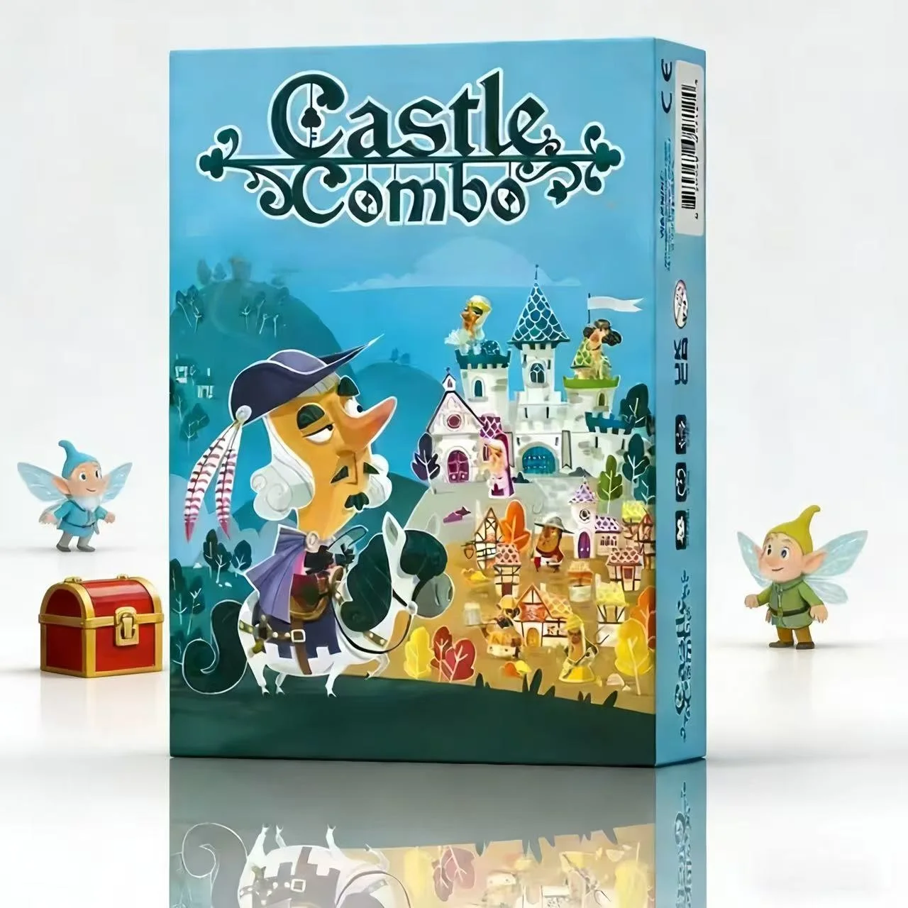 Castle Combo Strategy Board Game Medieval Table Game with Instant Effects Endgame Bonuses for 2-5 Players Family Games
Castle Combo Strategy Board Game Medieval Table Game with Instant Effects Endgame Bonuses for 2-5 Players Family Games