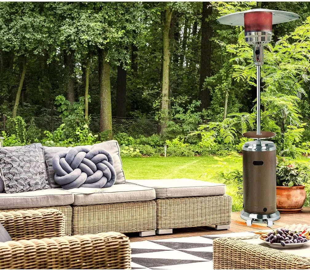 Hanover 7-Ft. 48000 BTU стальной пропановый портативный обогреватель патио из бронзы и нержавеющей стали, стиль зонтик модерн
Hanover 7-Ft. 48000 BTU стальной пропановый портативный обогреватель патио из бронзы и нержавеющей стали, стиль зонтик модерн