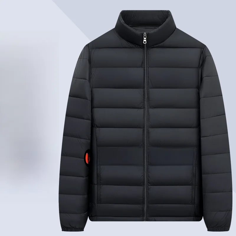 Мужская легкая пуховая куртка из хлопка, укороченная, свободного кроя, больших размеров, повседневная, теплая, с белым пушистым воротником, на хлопковой подкладке, из шелковистого хлопка.
Мужская легкая пуховая куртка из хлопка, укороченная, свободного кроя, больших размеров, повседневная, теплая, с белым пушистым воротником, на хлопковой подкладке, из шелковистого хлопка.