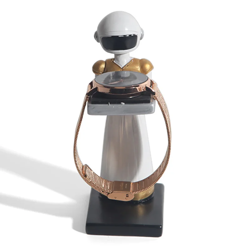 Creative Resin Astronaut Watch Table Attendant Watch Holder Tray Manager Display Rack Astronaut Watch Table Rack Jewelry Display
Creative Resin Astronaut Watch Table Attendant Watch Holder Tray Manager Display Rack Astronaut Watch Table Rack Jewelry Display