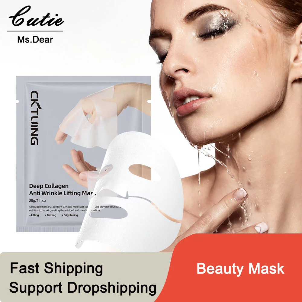 Collagen Facial Mask Hydrating Shrinking Pores Fade Fine Lines Moisturizing Hydrogel Soft Gel Sheet Mask Skin Care 1/5/10PCS
Collagen Facial Mask Hydrating Shrinking Pores Fade Fine Lines Moisturizing Hydrogel Soft Gel Sheet Mask Skin Care 1/5/10PCS
