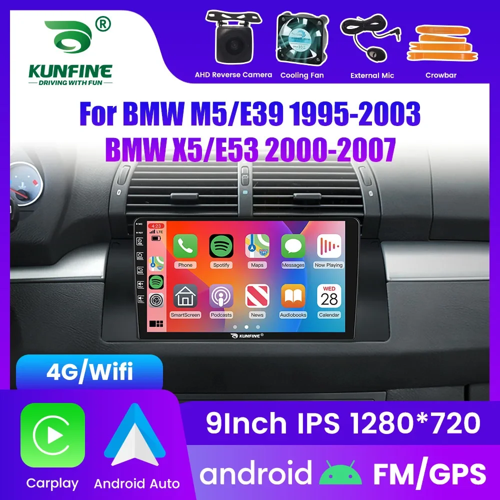 Android Car Radio For BMW M5 E39 1995-2003 X5 E53 2000-2007 Video Player GPS Navigation Stereo Audio Head Unit Carplay 4G Wifi
Android Car Radio For BMW M5 E39 1995-2003 X5 E53 2000-2007 Video Player GPS Navigation Stereo Audio Head Unit Carplay 4G Wifi
