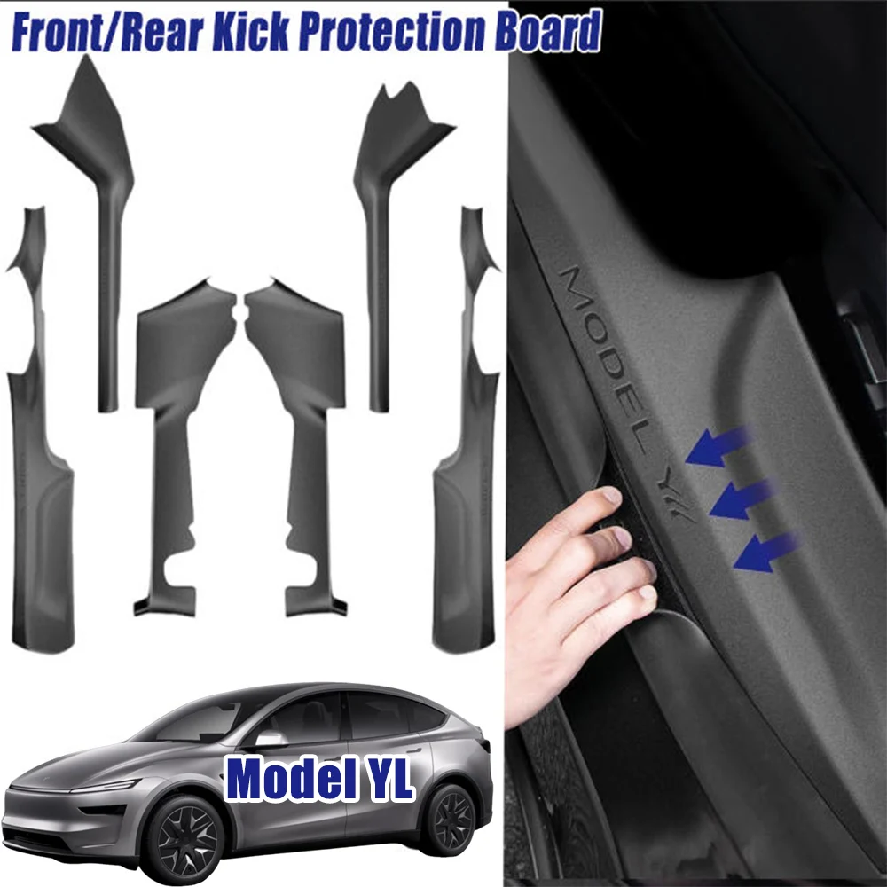 For Tesla Juniper Model YL TPE Door Sill Guards Front Rear Kick Protector Corner Accessories Perfect Fit For Vehicle Trim
For Tesla Juniper Model YL TPE Door Sill Guards Front Rear Kick Protector Corner Accessories Perfect Fit For Vehicle Trim