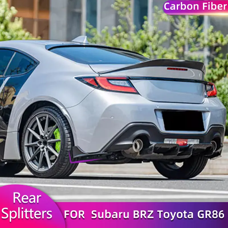 Сплиттер заднего бампера из углеродного волокна для Subaru BRZ Toyota GR86 2022 2023, гоночные задние сплиттеры, комплекты кузова для фартука
Сплиттер заднего бампера из углеродного волокна для Subaru BRZ Toyota GR86 2022 2023, гоночные задние сплиттеры, комплекты кузова для фартука