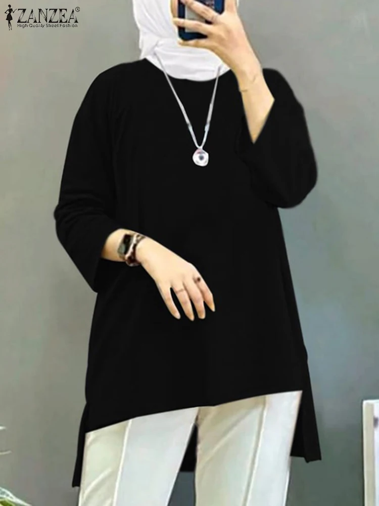 ZANZEA Women Vintage Muslim Tops Spring O Neck Long Sleeve Blouse Fashion Abaya Hijab Shirt Casual Loose Islamic Clothing Mujer
ZANZEA Women Vintage Muslim Tops Spring O Neck Long Sleeve Blouse Fashion Abaya Hijab Shirt Casual Loose Islamic Clothing Mujer