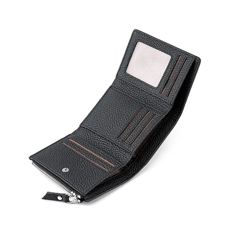 Женские короткие кошельки, первый слой из воловьей кожи, RFID-кошелек с несколькими отделениями для карт, держатель для карт из натуральной кожи, сумка для монет на молнии
Женские короткие кошельки, первый слой из воловьей кожи, RFID-кошелек с несколькими отделениями для карт, держатель для карт из натуральной кожи, сумка для монет на молнии