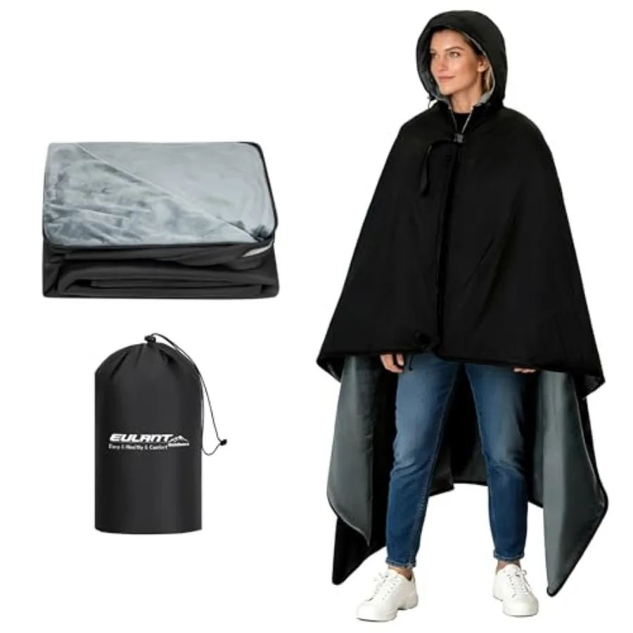 Wearable Camping Blanket with Crystal Velvet Lining, Waterproof Windproof Outdoor Camping Blanket for Camping, Picnic
Wearable Camping Blanket with Crystal Velvet Lining, Waterproof Windproof Outdoor Camping Blanket for Camping, Picnic