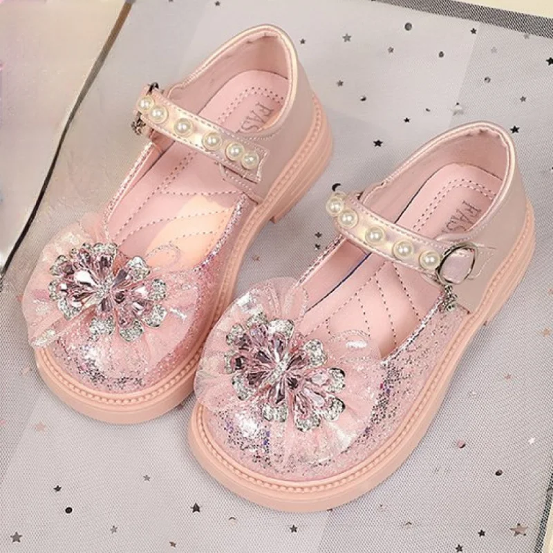 2026 Luxury Princess Shoes For Girls PU Leather Pearl Rhinestone Girl's Sandals Anti-slippery Party Dance Footwear
2026 Luxury Princess Shoes For Girls PU Leather Pearl Rhinestone Girl's Sandals Anti-slippery Party Dance Footwear
