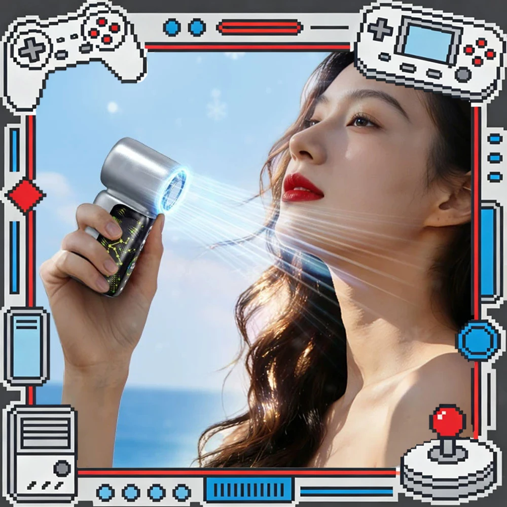 TEPSHINE MY01 Starry Sky Handheld Fan 100-Speed Wind Can Be Adjusted At Will Handheld Small Fan Innovate Turbine Duct For Gifts
TEPSHINE MY01 Starry Sky Handheld Fan 100-Speed Wind Can Be Adjusted At Will Handheld Small Fan Innovate Turbine Duct For Gifts