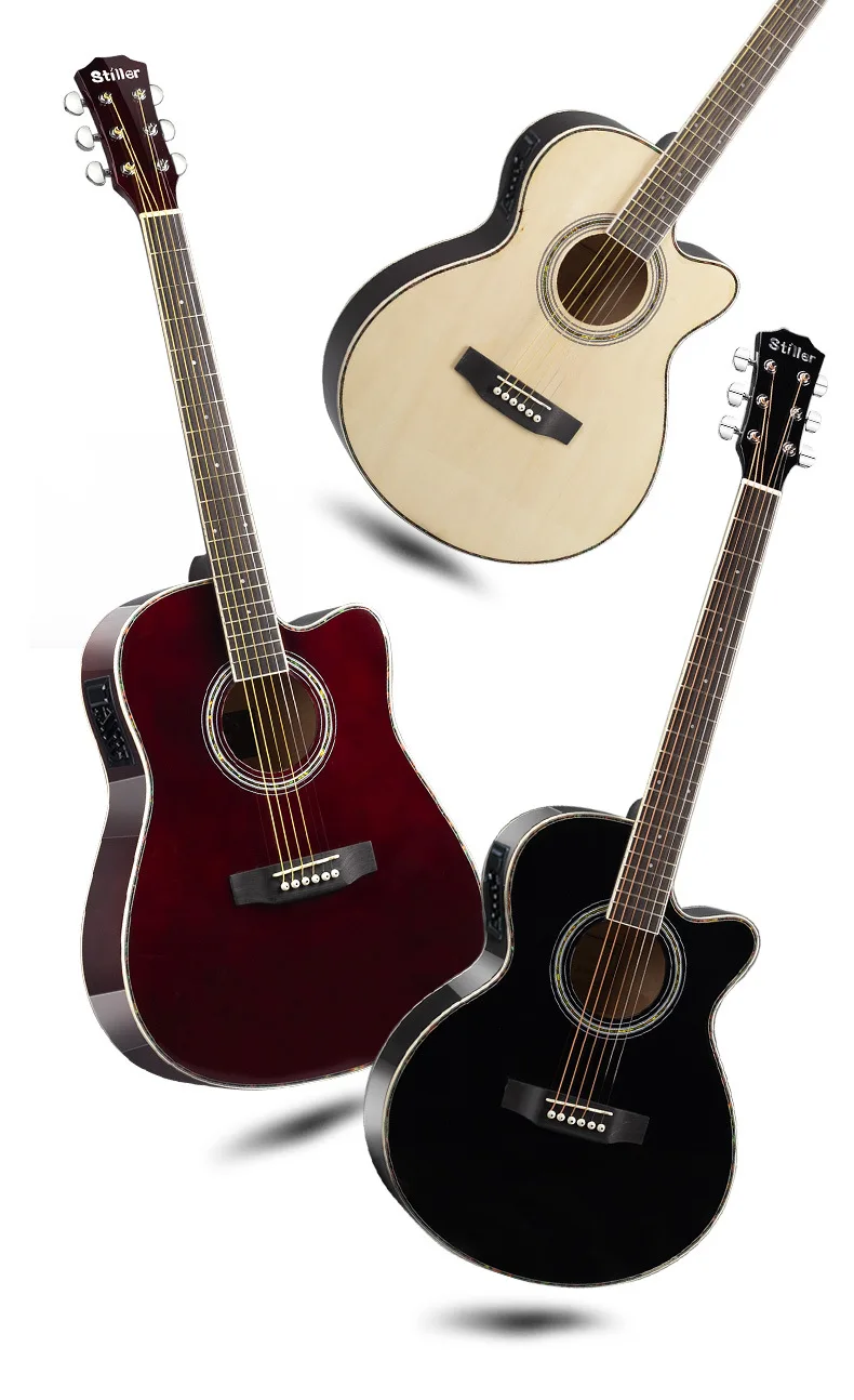 Wholesale Price 41 Inch 6 String Acoustic Guitar Electric Acoustic Guitarra Back
Wholesale Price 41 Inch 6 String Acoustic Guitar Electric Acoustic Guitarra Back
