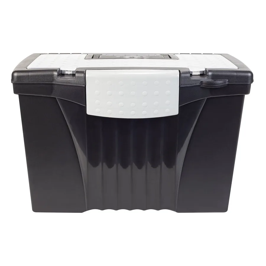 STX61510U01C Portable File Storage Box 1 Carton Black
STX61510U01C Portable File Storage Box 1 Carton Black